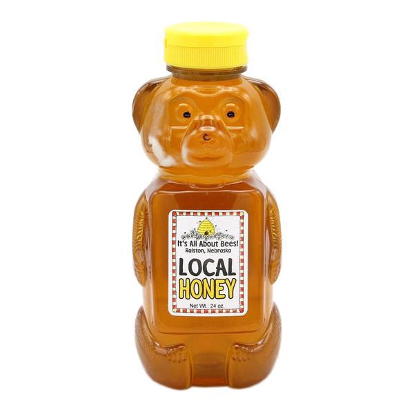 slide 1 of 1, It's All About Bees Local Honey, 24 oz