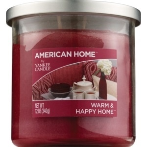 slide 1 of 1, Yankee Candle American Home Tumbler Candle Warm & Happy Home, 12 oz