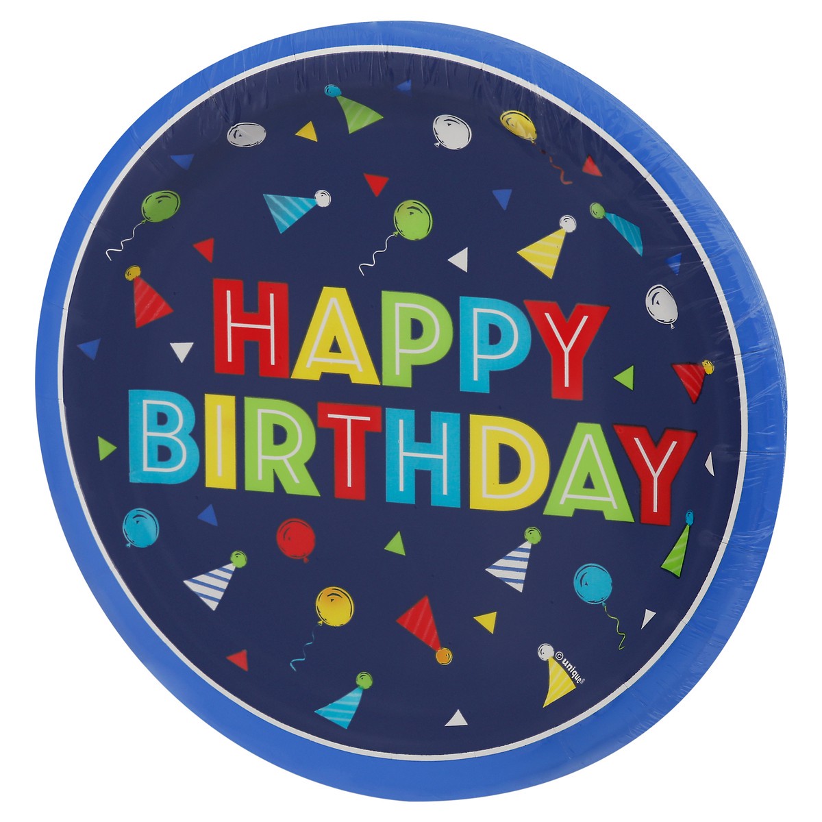 slide 8 of 9, Unique Industries Peppy Birthday 6-3/4 Inch Paper Plates 8 Count, 8 ct