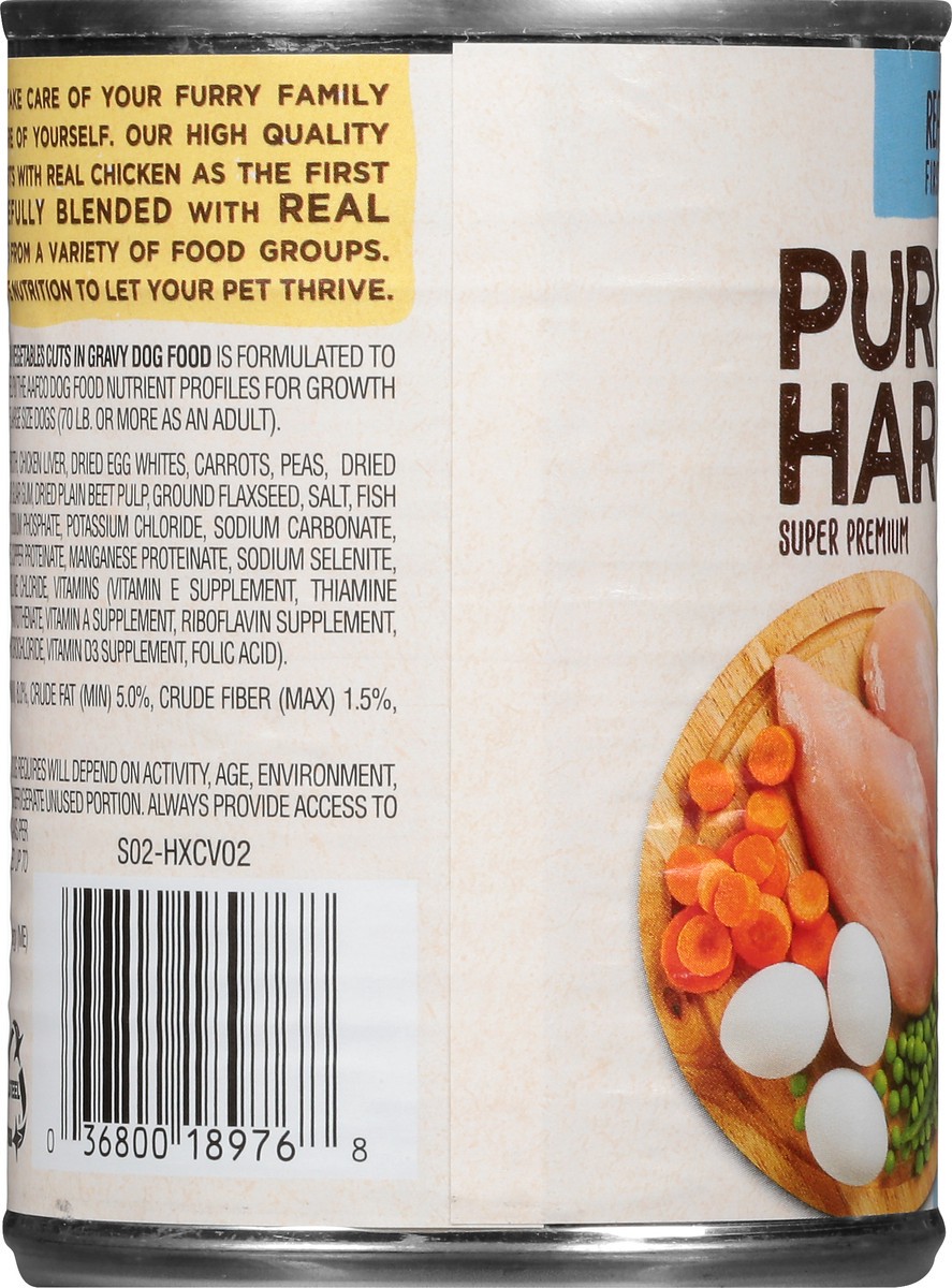 slide 11 of 13, Pure Harmony Chicken & Vegetable Cuts W/Gravy, Grain Free-Pure Harmony, 13.2 oz