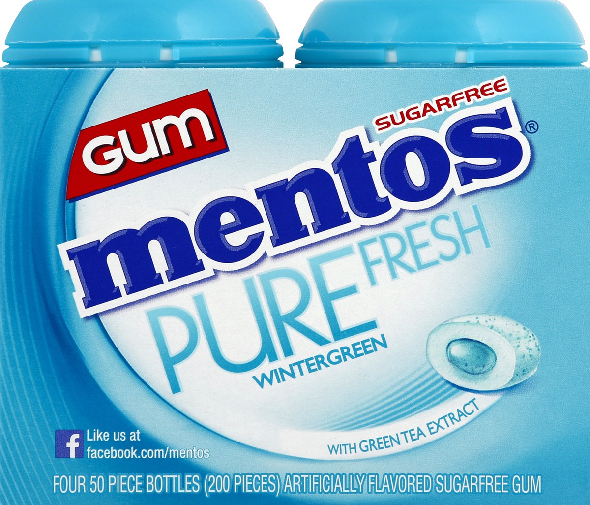 slide 6 of 6, Mentos Gum 4 ea, 4 ct