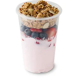 Signature Farms Yogurt Parfait Strawberry With Strawberry & Blueberry (420 Cal)