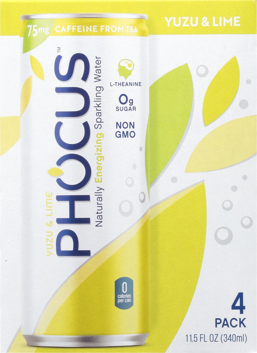 slide 5 of 13, Phocus Sparkling Water, 4 ct