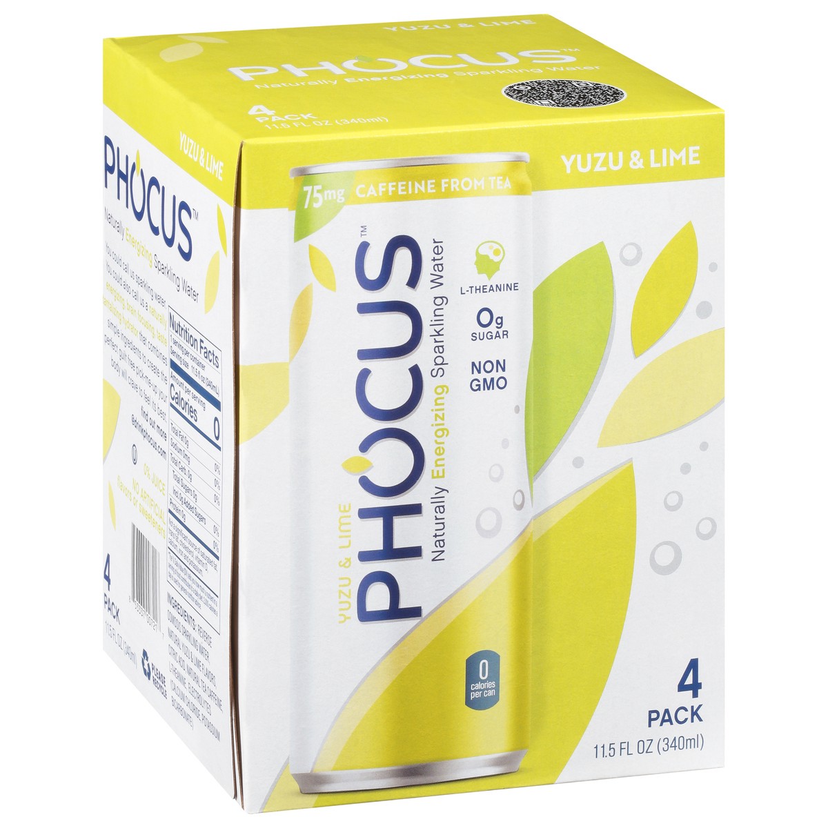 slide 9 of 13, Phocus Sparkling Water, 4 ct