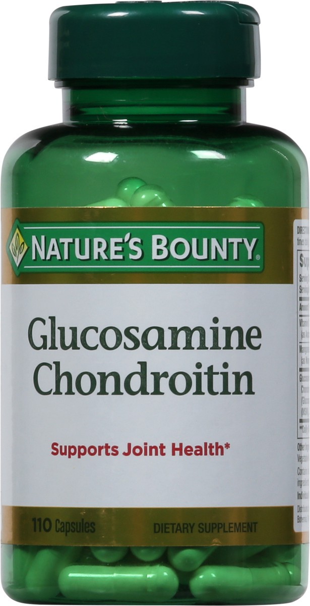 slide 4 of 9, Nature's Bounty Glucosamine Chondroitin Complex Capsules, 110 ct