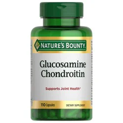 Nature's Bounty Glucosamine Chondroitin Complex with HIC and MSM, Joint Health, Capsules, 1,100 mg