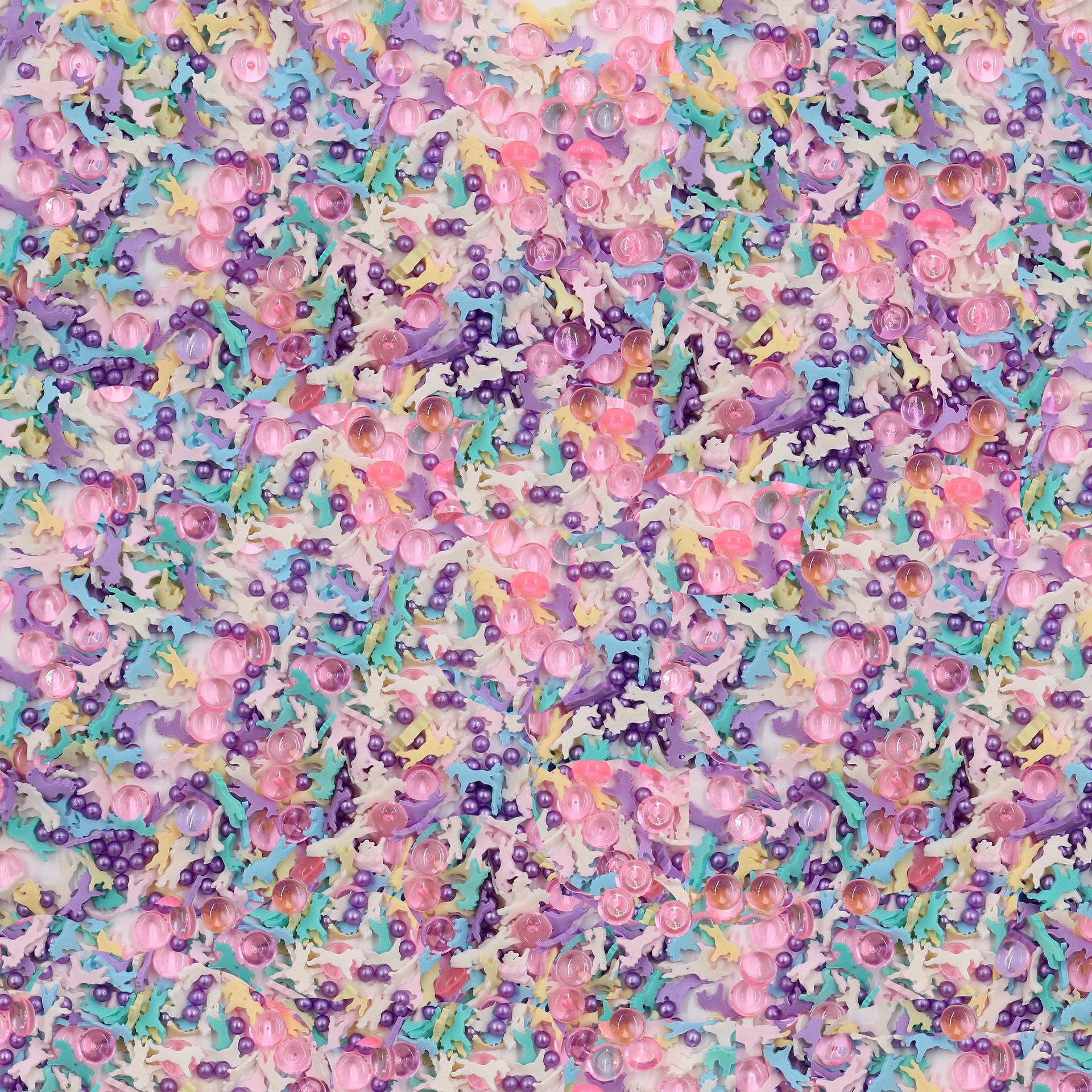 slide 2 of 2, Unicorn Party Shaped Embellishments By Creatology, 40 gram