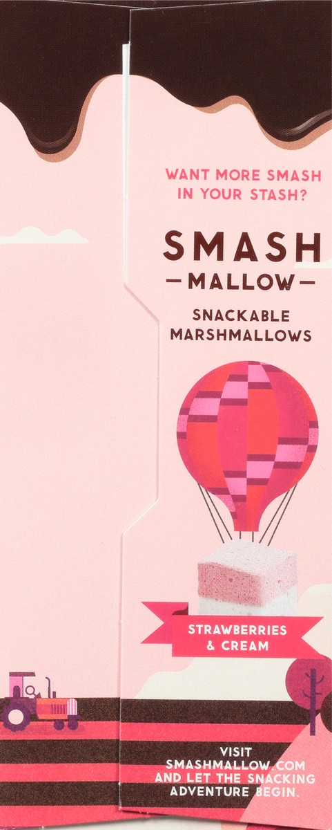 slide 10 of 14, SmashMallow Crispy Strawberry & Cream Marshmallow Rice Treats, 6 oz