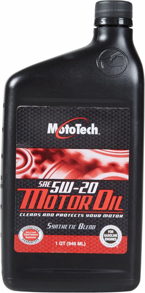 slide 2 of 3, MotoTech 5W-20 Motor Oil, 1 qt