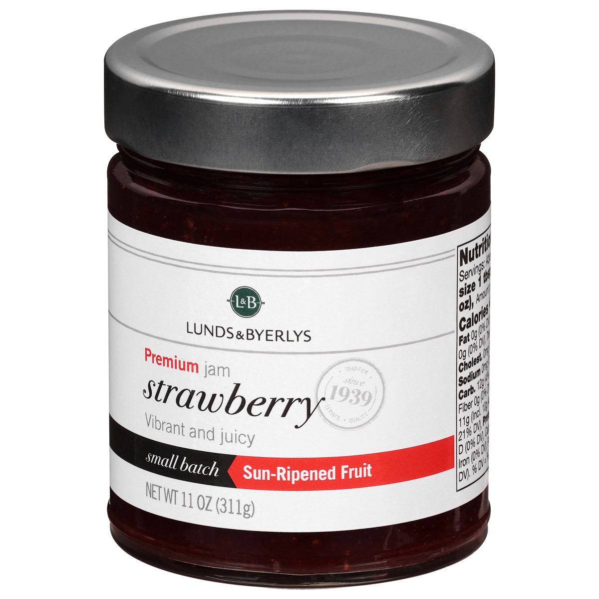slide 8 of 9, Lunds & Byerlys Sun-Ripened Fruit Premium Strawberry Jam 11 oz, 11 oz