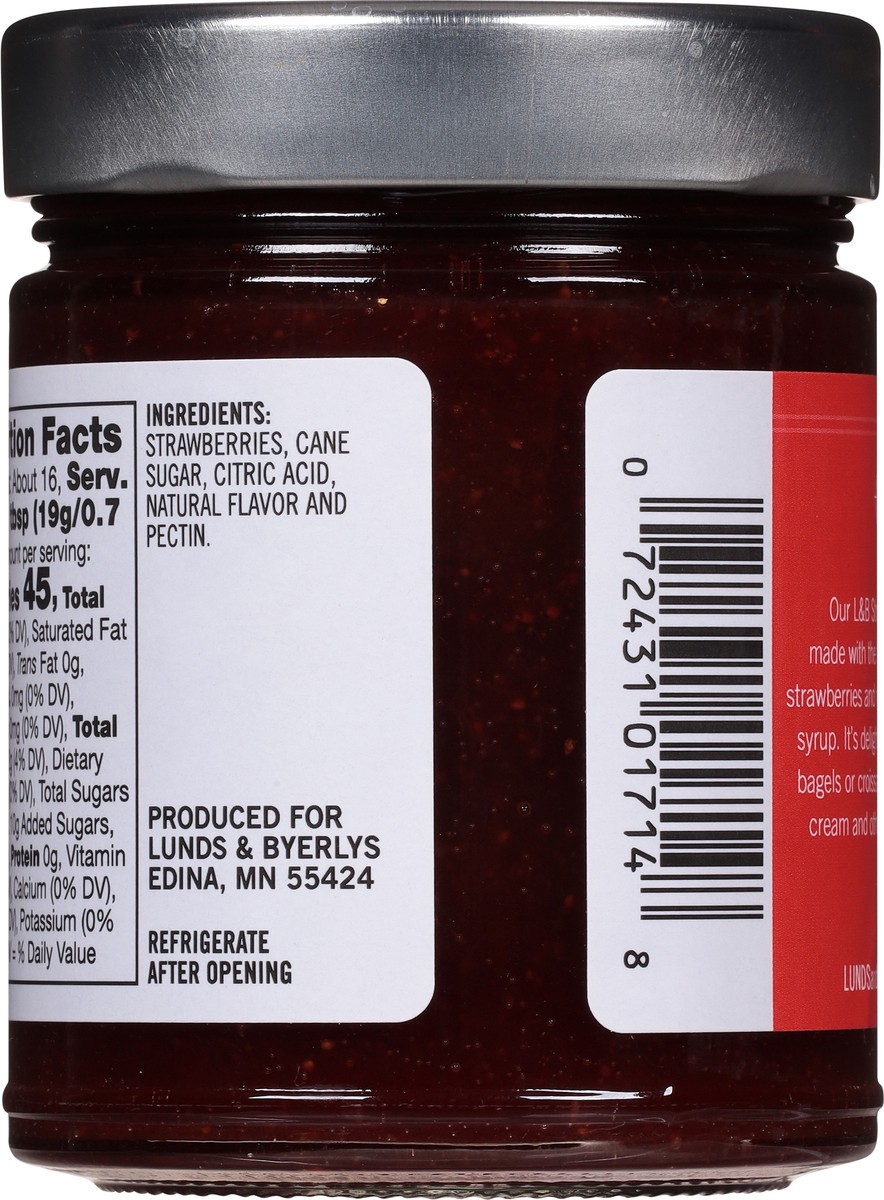 slide 2 of 9, Lunds & Byerlys Sun-Ripened Fruit Premium Strawberry Jam 11 oz, 11 oz
