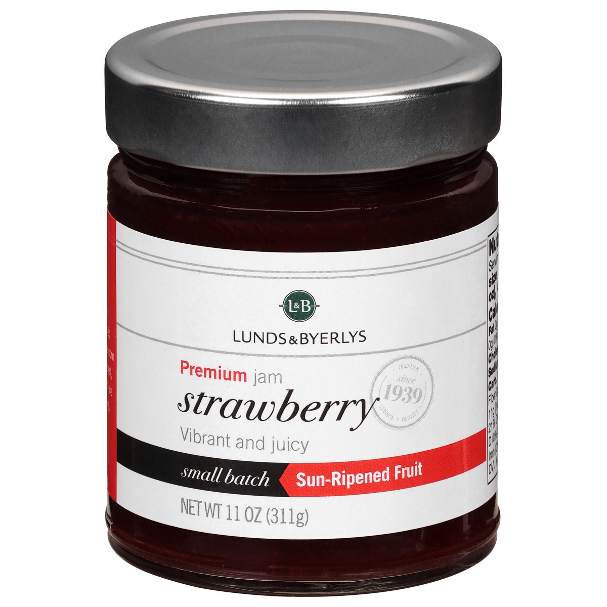 slide 1 of 9, Lunds & Byerlys Sun-Ripened Fruit Premium Strawberry Jam 11 oz, 11 oz