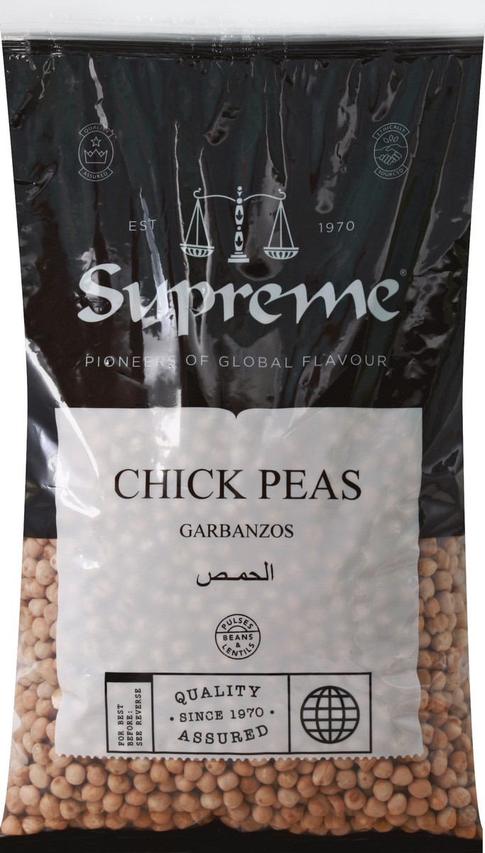 slide 4 of 5, Supreme Chick Peas Garbanzos, 4 lb