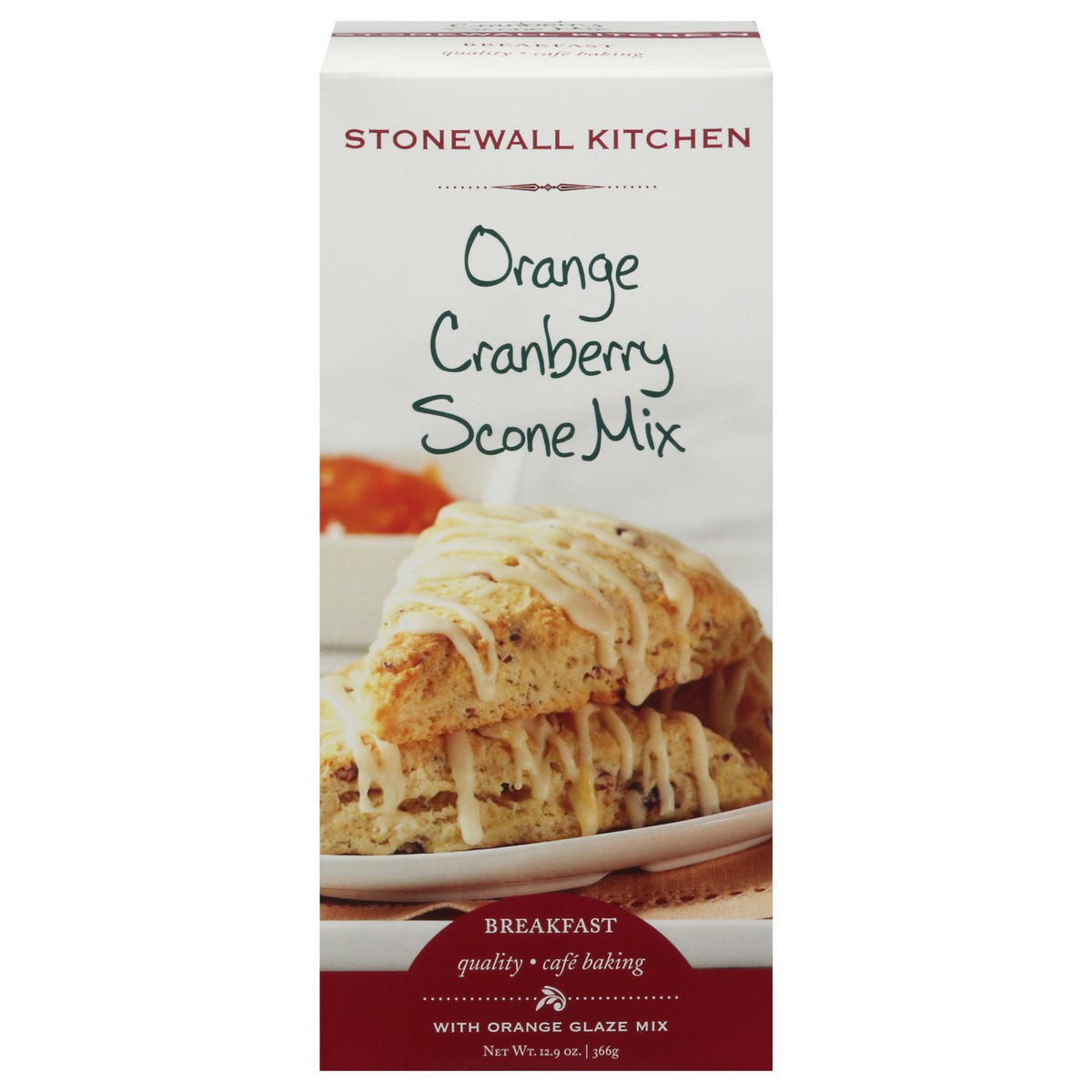 slide 1 of 1, Stonewall Kitchen Breakfast Stonewall Kitchen Orange Cranberry Scone Mix, 12.9 oz