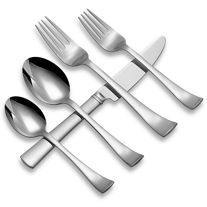 slide 1 of 1, Dansk Cafe Blanc Flatware Place Setting, 5 ct