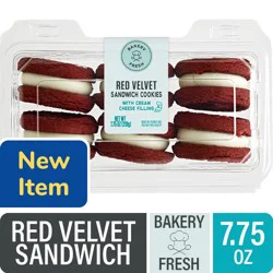Bakery Fresh Red Velvet Sandwich Cookies