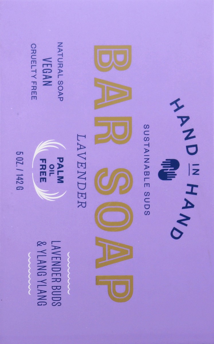 slide 4 of 12, Hand in Hand Lavender Buds & Ylang Ylang Bar Soap 5 oz, 5 oz