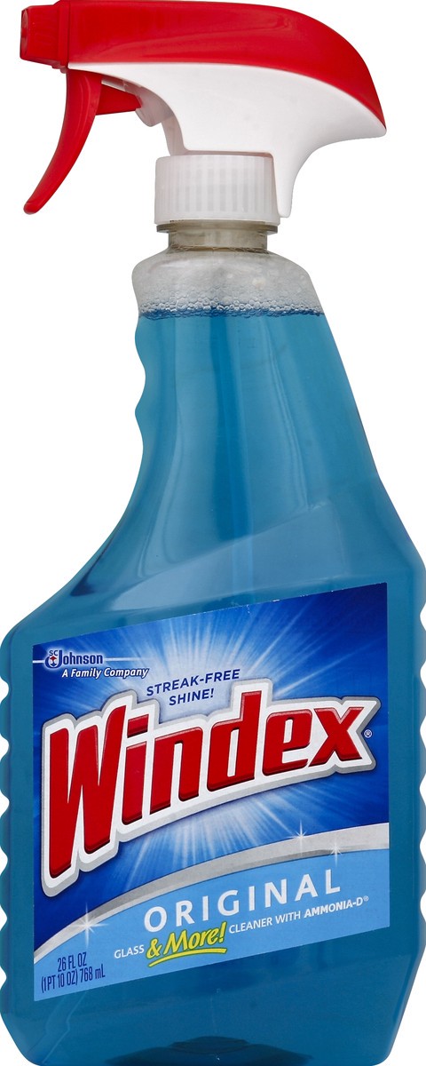 slide 2 of 2, Windex Glass Cleaner 26 oz, 23 fl oz