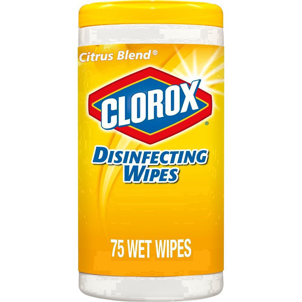 slide 74 of 135, Clorox Disinfecting Bleach Free Cleaning Crisp Lemon Wipes, 16.7 oz