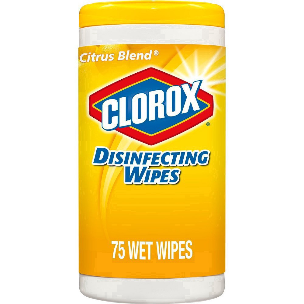 slide 11 of 135, Clorox Disinfecting Bleach Free Cleaning Crisp Lemon Wipes, 16.7 oz