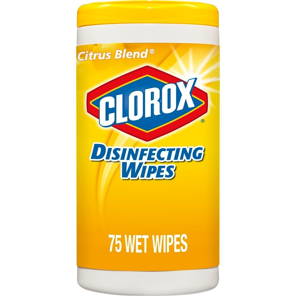 slide 9 of 9, Clorox Disinfecting Wipes Citrus Blend, 75 ct