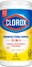 Clorox Disinfecting Cleaning Wipes, Bleach Free, Crisp Lemon, 75 Count