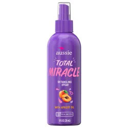 Aussie Total Miracle Detangler with Apricot and Macadamia Oil, 8 fl oz
