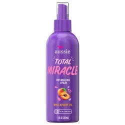 Aussie Total Miracle Detangler with Apricot and Macadamia Oil, 8 fl oz
