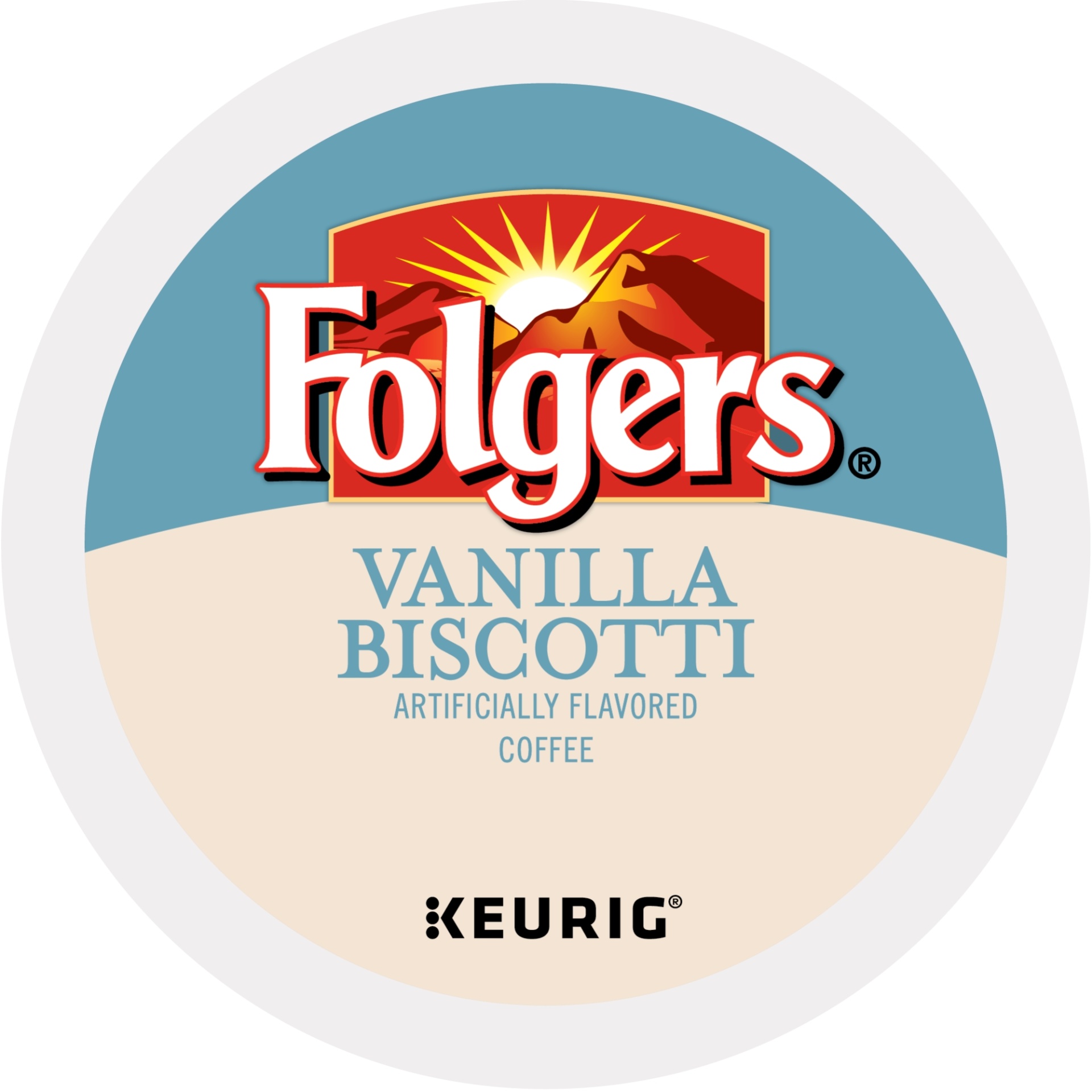 slide 2 of 3, Folgers K Cup Vanilla Biscotti, 7.62 oz