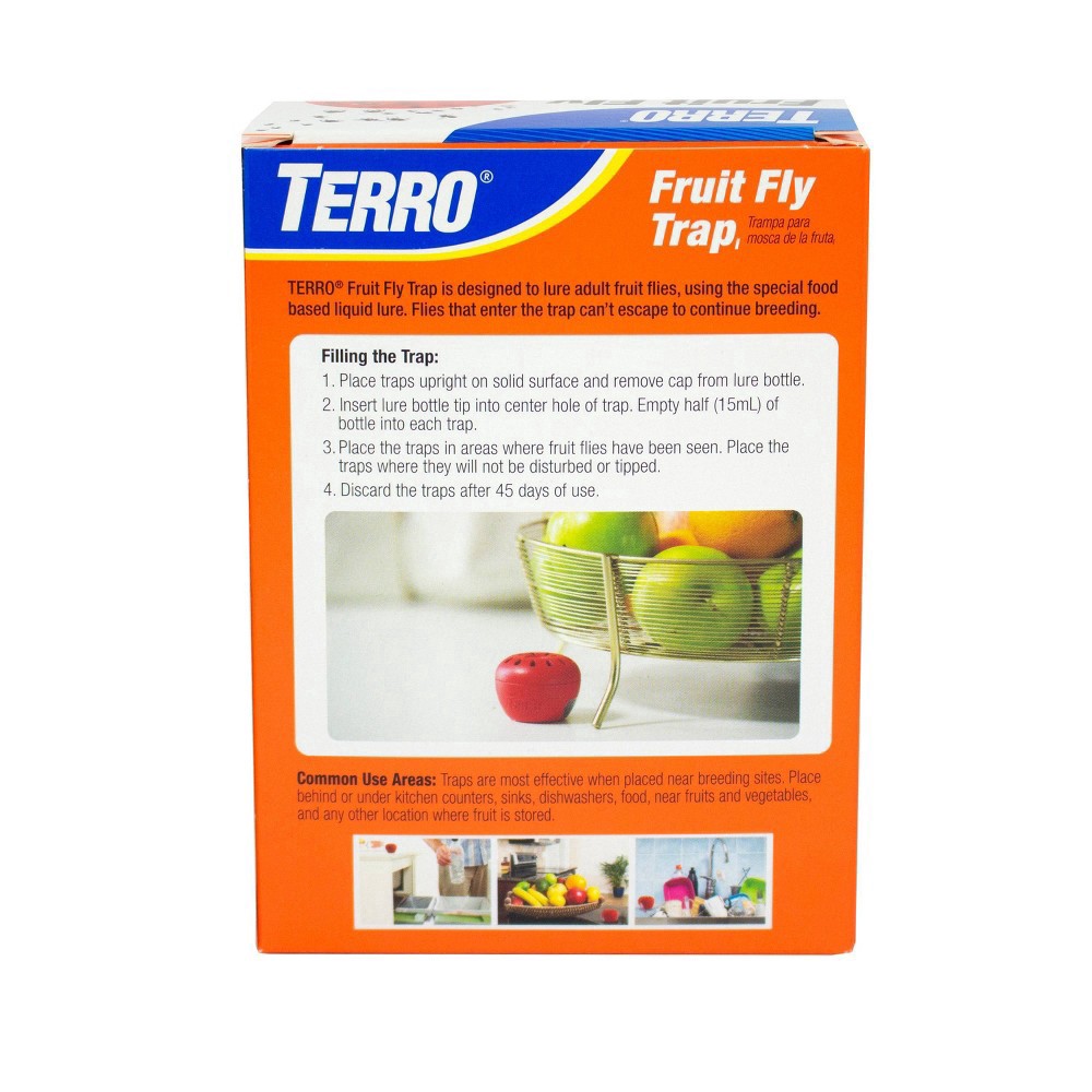 slide 7 of 11, TERRO Fruit Fly Traps 2 ea, 1 ct