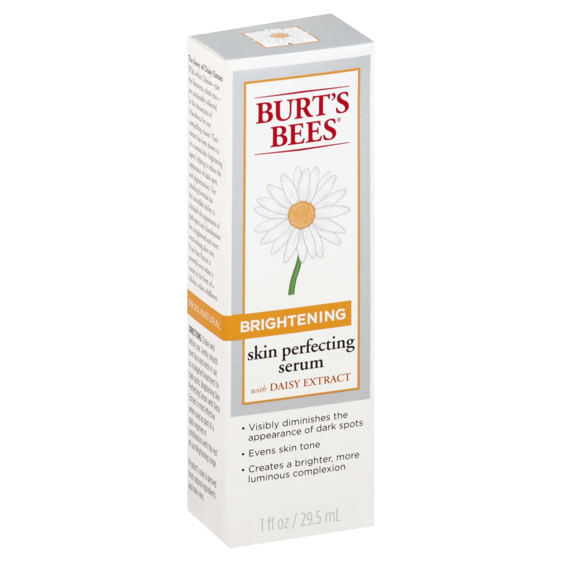 slide 1 of 10, Burt's Bees Brightening Skin Perfecting Serum, 1 fl oz