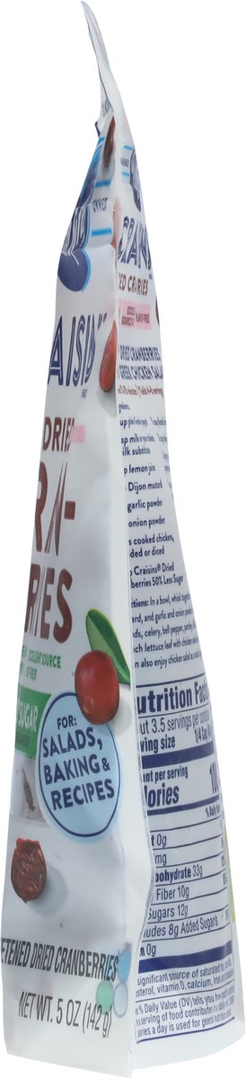 slide 8 of 9, Ocean Spray Craisins 50% Less Sugar Dried Cranberries 5 oz, 5 oz