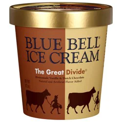 Blue Bell The Great Divide Ice Cream 1 pint