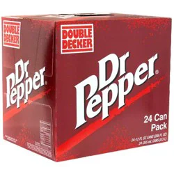 Dr Pepper Soda Pack In Cans- 288 fl oz