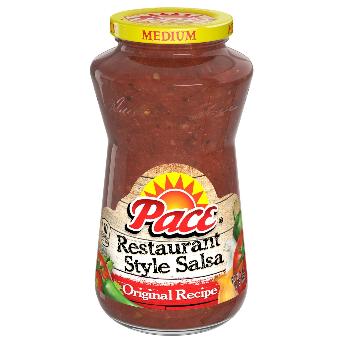 slide 1 of 8, Pace Original Recipe Restaurant Style Salsa, 16 oz