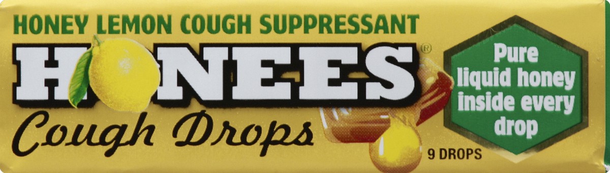 slide 4 of 4, Honees Cough Drops 9 ea, 9 ct