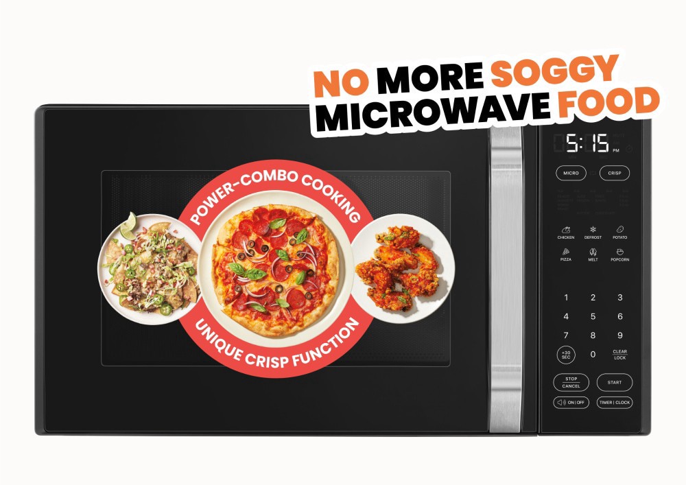 slide 1 of 3, Chefman Microwave Oven, 1 ct