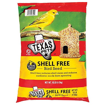 slide 1 of 1, H-E-B Texas Wild Backyard Shell Free Squirrel Away Bag, 10 lb