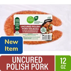 Simple Truth Uncured Polish Kielbasa Pork Link 12 oz