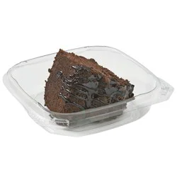 Bakery Fresh Chocolate Pudding Cake Slice