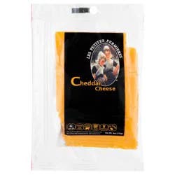 Les Petites Fermieres Cheddar Sliced Cheese - 6 oz
