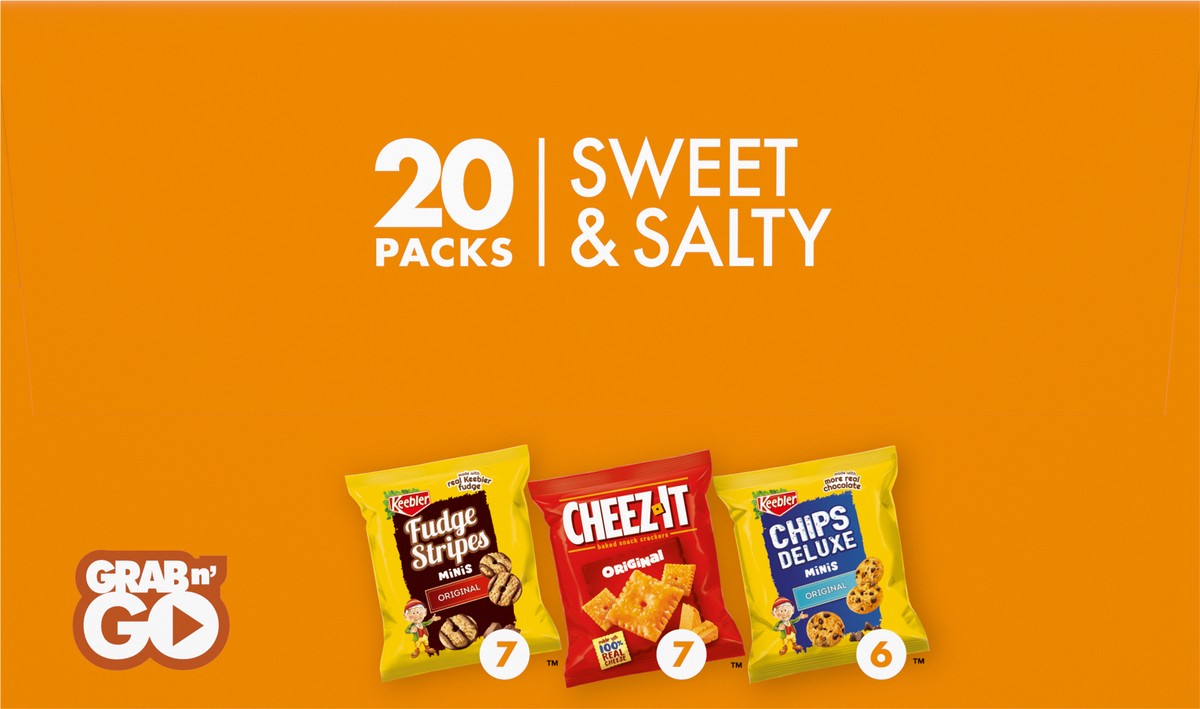 slide 7 of 9, Keebler Sweet & Salty Snacks 20 Packs, 20 ct