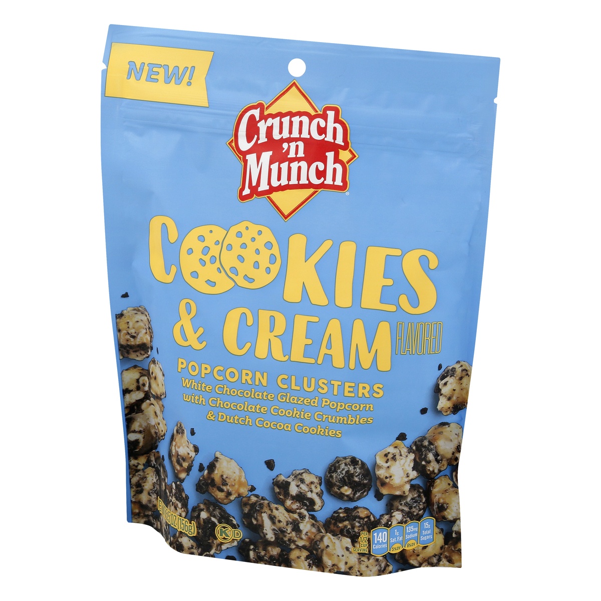 slide 3 of 10, Crunch 'n Munch Crunch N Munch Cookies & Cream Popcorn Clusters, 5.5 oz