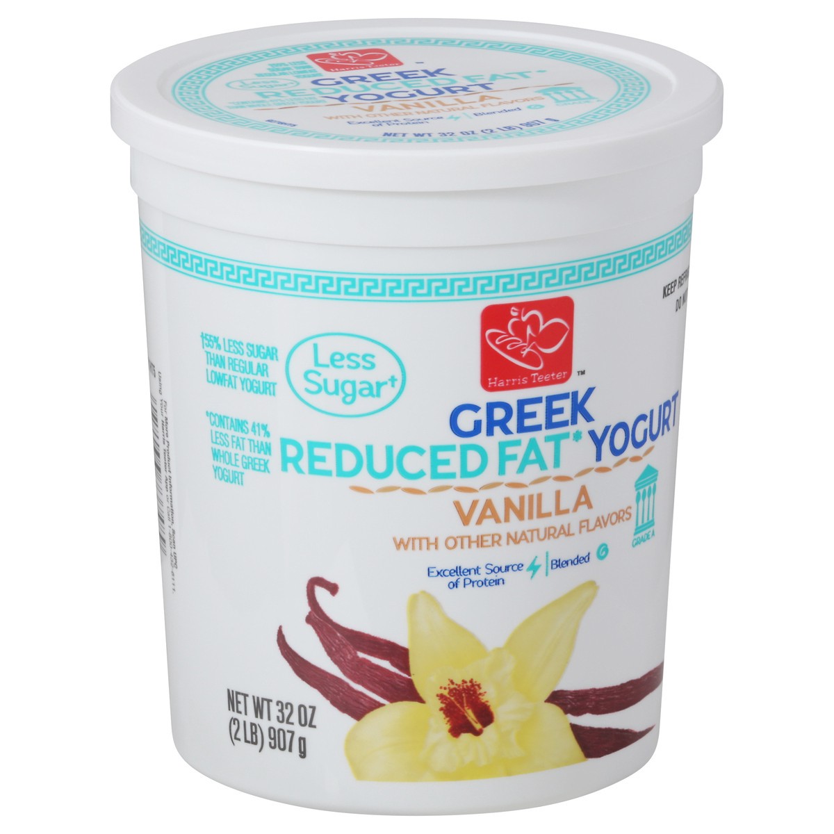 slide 7 of 9, Harris Teeter 2% Ls Vanilla Greek Yogurt, 1 ct