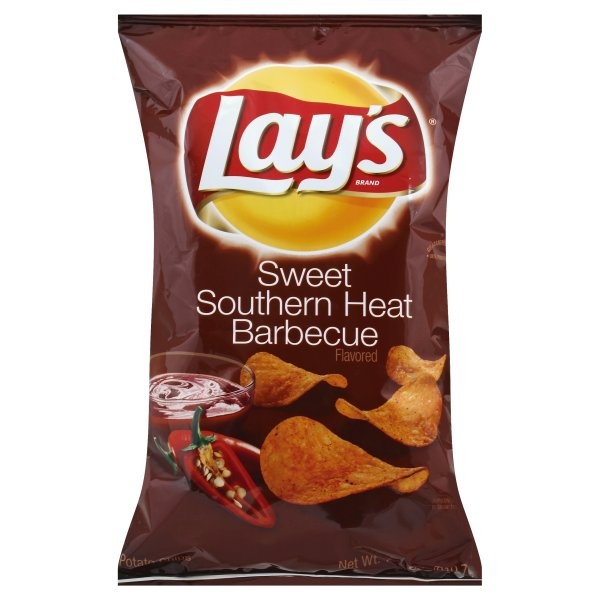 Lay's Sweet Southern Heat BBQ Flavored Potato Chips 7.75 oz | Shipt