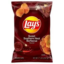 Lay's Sweet Southern Heat BBQ Flavored Potato Chips