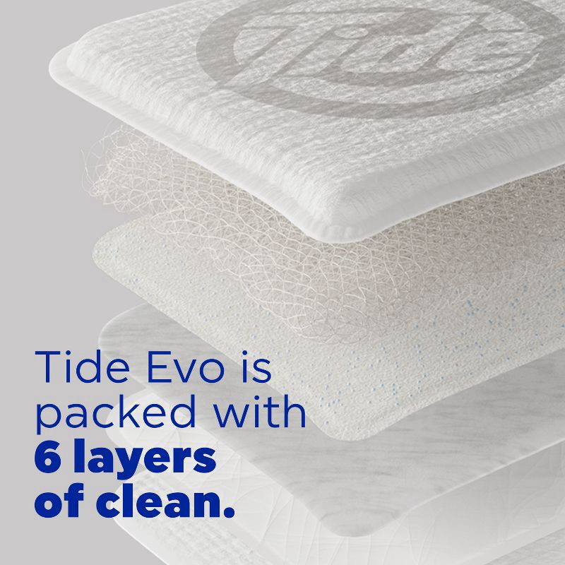 slide 9 of 10, Tide Medium Load Fiber Tiles Original Scent Detergent 16 ea, 16 ct