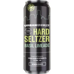 Urban Growler Basil Limeade Hard Seltzer - 64 fl oz