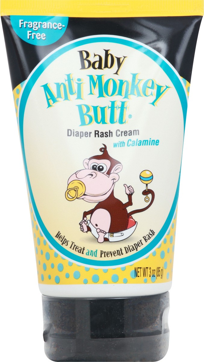 slide 2 of 11, Anti Monkey Butt Baby with Calamine Diaper Rash Cream 3 oz, 3 oz