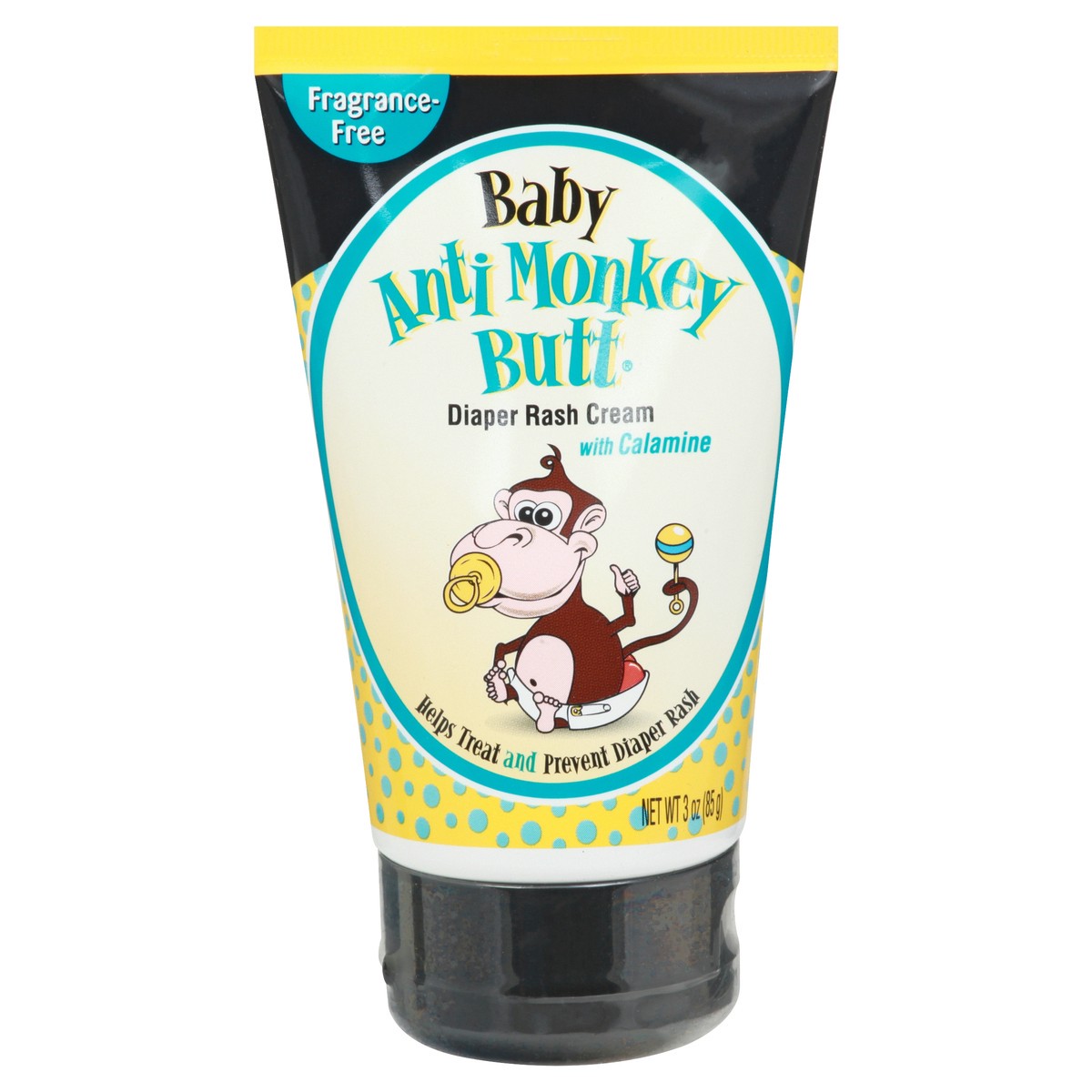 slide 1 of 11, Anti Monkey Butt Baby with Calamine Diaper Rash Cream 3 oz, 3 oz